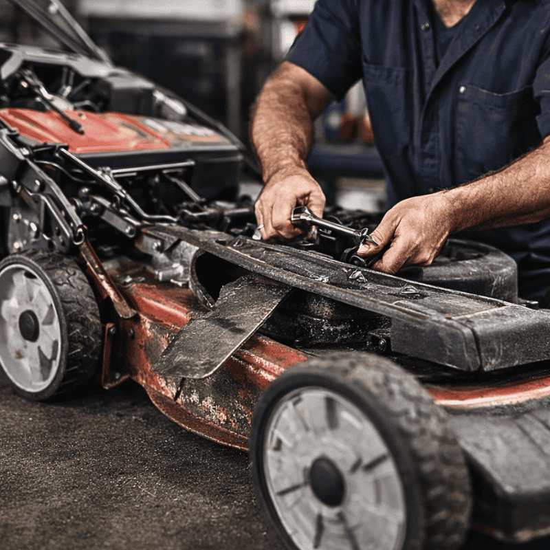 Lawnmower Maintenance and Repair