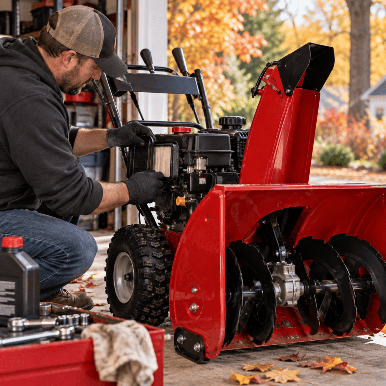 Early Fall Snowblower Maintenance-Get Ready Before The First Storm